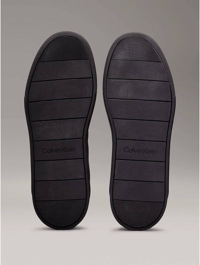 Tenis-Calvin-Klein-Logo-Hombre-Negro