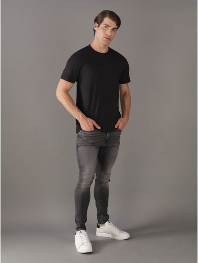 Playera-Calvin-Klein-Acanalada-Hombre-Negro