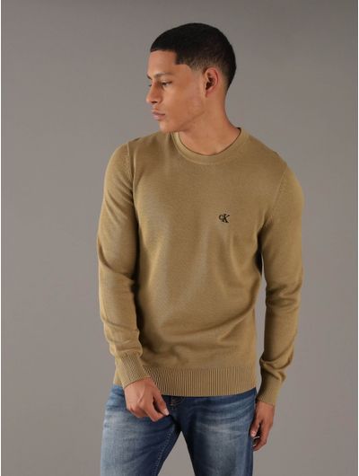 Sueter-Calvin-Klein-con-Monograma-Bordado-Hombre-Verde