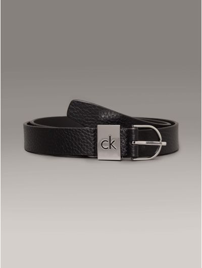 Cinturon-Calvin-Klein-de-Piel-Mujer-Negro