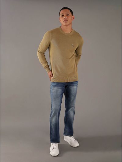 Sueter-Calvin-Klein-con-Monograma-Bordado-Hombre-Verde