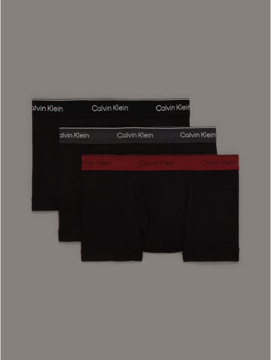 trunks-calvin-klein-de-algodon-pack-de-3-hombre-negro