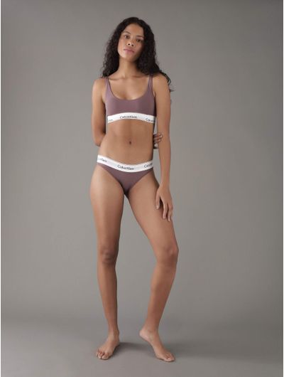 bikini-calvin-klein-con-logotipo-mujer-morado