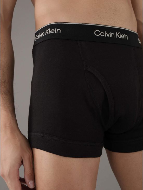 trunks-calvin-klein-de-algodon-pack-de-3-hombre-negro