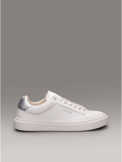 Tenis-Calvin-Klein-de-Piel-Mujer-Blanco