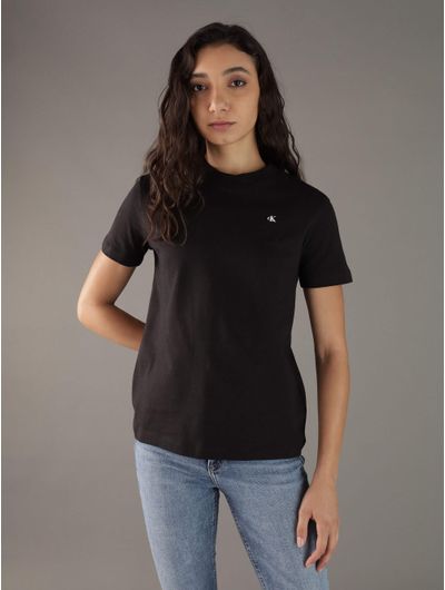 Playera-Calvin-Klein-con-Monograma-Relieve-Mujer-Negro