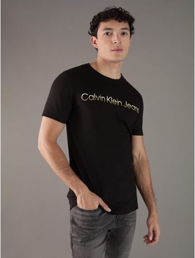 Playera-Calvin-Klein-con-Logotipo-Bicolor-Hombre-Negro