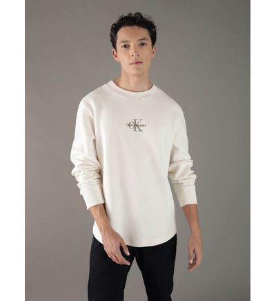 Playeras Calvin Klein Manga Larga Playera Calvin Klein Monograma