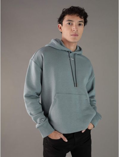 Sudadera-Calvin-Klein-Logotipo-Texturizado-Hombre-Azul