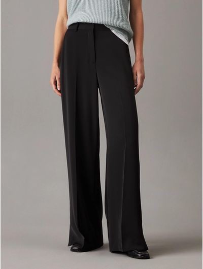 Pantalon-Calvin-Klein-Pierna-Ancha-Mujer-Negro