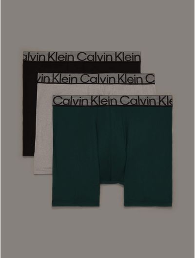 Briefs-Calvin-Klein-Microfiber-Pack-de-3-Hombre-Multicolor