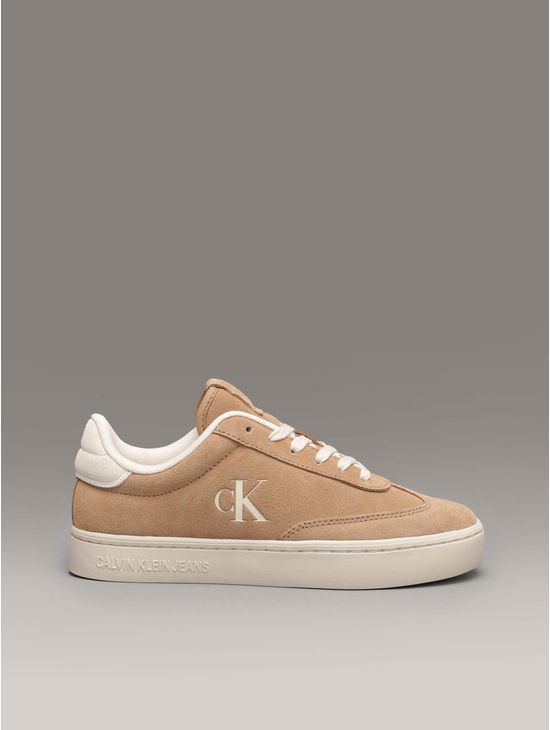 Tenis-Calvin-Klein-Monograma-Mujer-Cafe