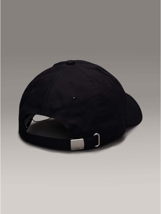 Gorra-Calvin-Klein-Monograma-Bordado-Negro