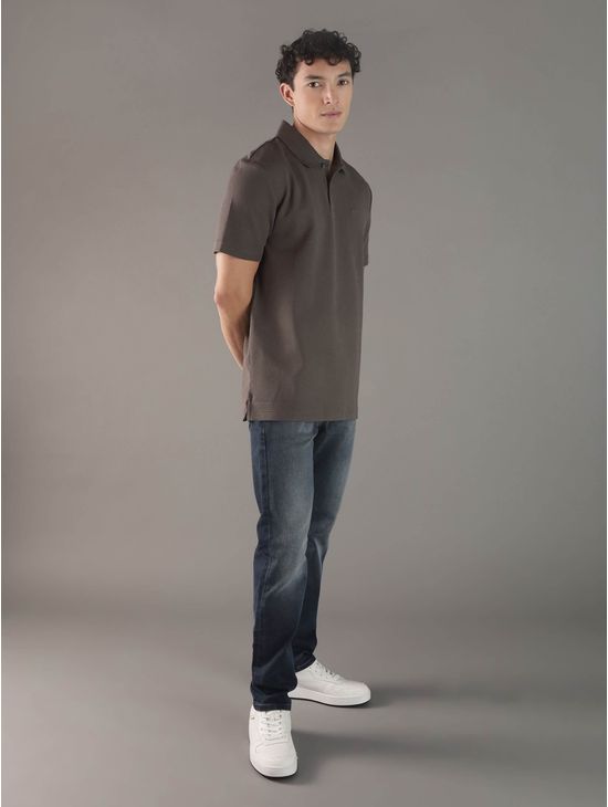 Polo-Calvin-Klein-Monograma-Hombre-Gris