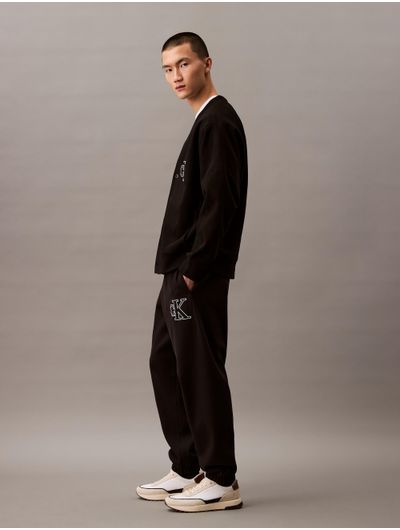 Jogger-Calvin-Klein-Monograma-Hombre-Negro