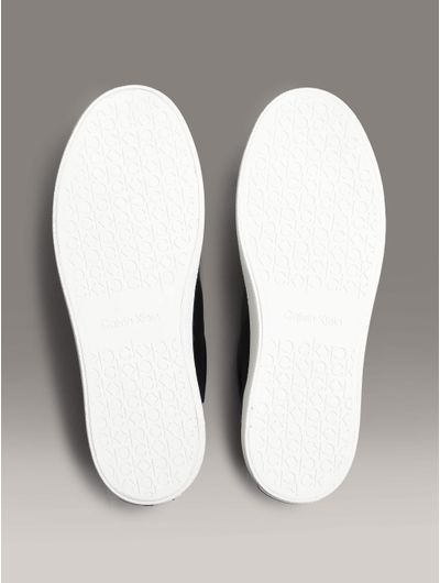 Tenis-Calvin-Klein-Logotipo-Mujer-Negro