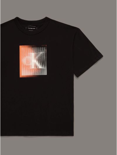Playera-Calvin-Klein-Monograma-Niño-Negro