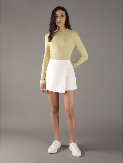 Blusa-Calvin-Klein-con-Monograma-Bordado-Mujer-Amarillo