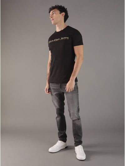 Playera-Calvin-Klein-con-Logotipo-Bicolor-Hombre-Negro