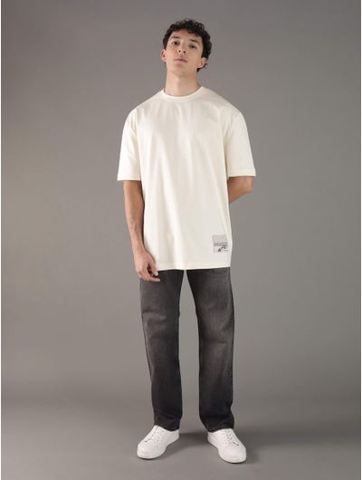 Jeans-Calvin-Klein-Slim-Straight-Hombre-Negro