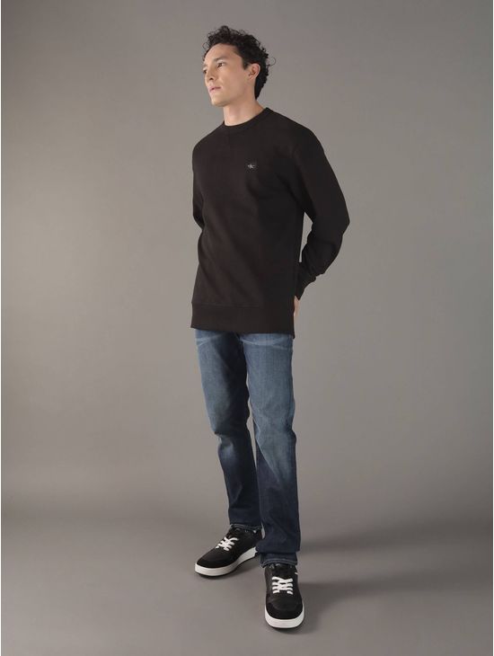 Sudadera-Calvin-Klein-Monologo-en-Placa-Hombre-Negro