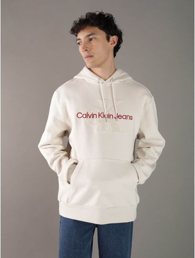 Sudadera-Calvin-Klein-con-Monologo-Hombre-Beige