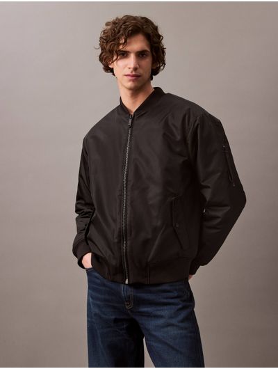 Chamarra-Calvin-Klein-Bomber-Hombre-Negro