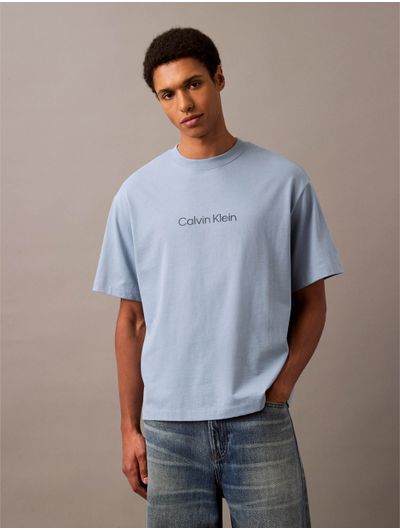 Playera-Calvin-Klein-Relaxed-Logotipo-Hombre-Azul