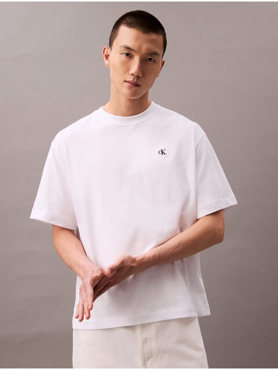 Playera-Calvin-Klein-Relaxed-Monograma-Hombre-Azul