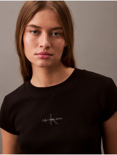 Playera-Calvin-Klein-Baby-Slim-Monologo-Mujer-Negro
