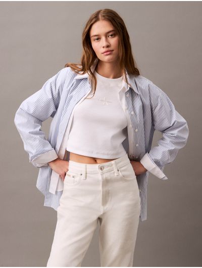 Playera-Calvin-Klein-Baby-Slim-Monologo-Mujer-Blanco