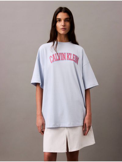 Playera-Calvin-Klein-Boxy-Varsity-Logo-Mujer-Azul