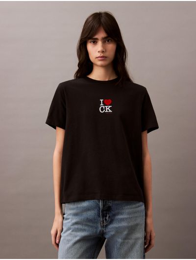 Playera-Calvin-Klein-Estampado-I-Love-Mujer-Negro