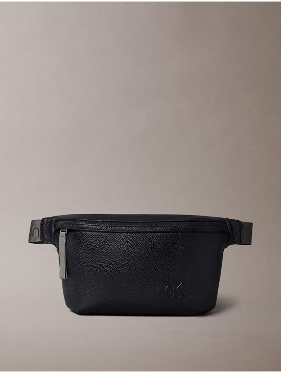Cangurera-Calvin-Klein-Monograma-Negro
