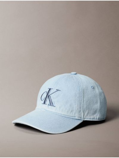 Gorra-Calvin-Klein-Denin-Monograma-Azul-Claro