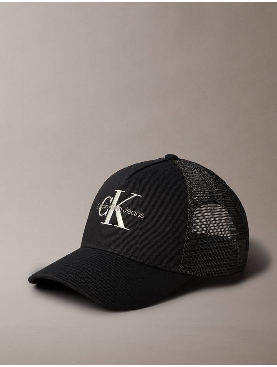 Gorra-Calvin-Klein-Monologo-Mesh-Negro