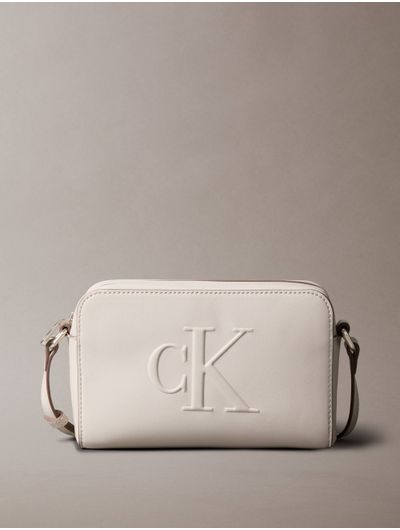 Bolsa-Calvin-Klein-Camera-Monograma-Mujer-Beige