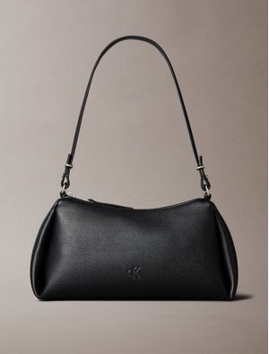 Bolsa-Calvin-Klein-de-Hombro-Monograma-Mujer-Negro