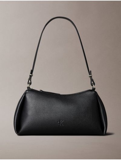 Bolsa-Calvin-Klein-de-Hombro-Monograma-Mujer-Negro