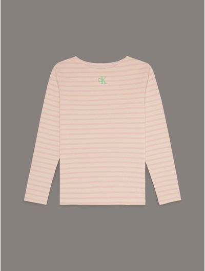 Playera-Calvin-Klein-con-Monograma-Niña-Multicolor