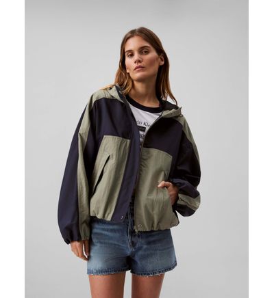 Chamarra Calvin Klein Nylon Mujer Multicolor Chamarras Calvin