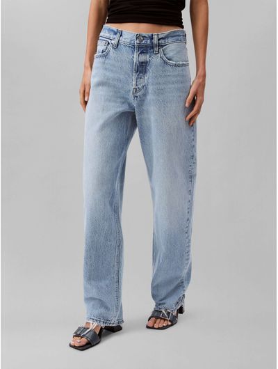 Jeans-Calvin-Klein-90-s-Loose-Mujer-Azul