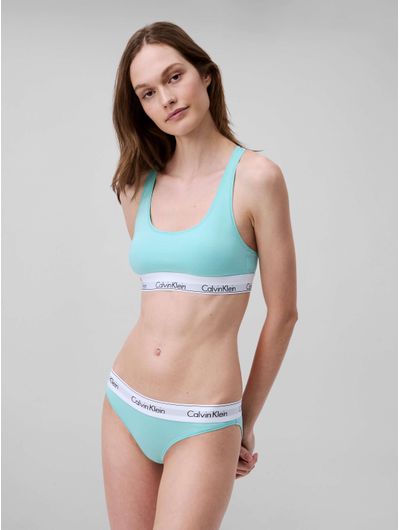 Bikini-Cavin-Klein-Icon-Cotton-Modal-Mujer-Verde-Menta