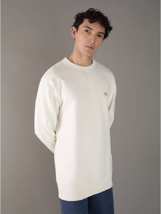 Sudadera-Calvin-Klein-con-Monologo-Hombre-Beige