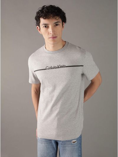 Playera-Calvin-Klein-con-Logo-Hombre-Gris
