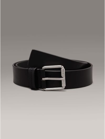 Cinturon-Calvin-Klein-de-Piel-de-Bufalo-Hombre-Negro