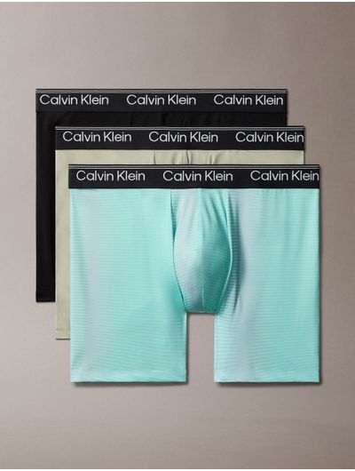 Boxers-Calvin-Klein-Micro-Stretch-Largos-Pack-de-3-Hombre-Multicolor