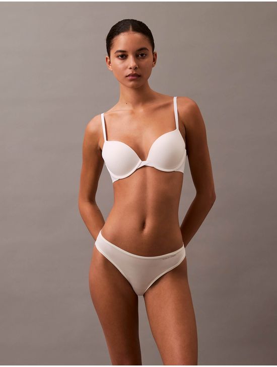 Bikini-Calvin-Klein-Ideal-Micro-Logo-Mujer-Amarillo-Claro
