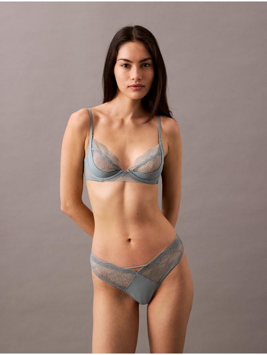 Tanga-Calvin-Klein-Black-Geo-Lace-Mujer-Negro
