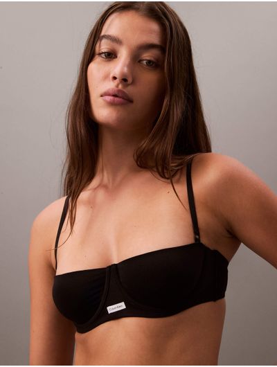Brasier-Calvin-Klein-Cotton-Modal-Signature-Mujer-Negro